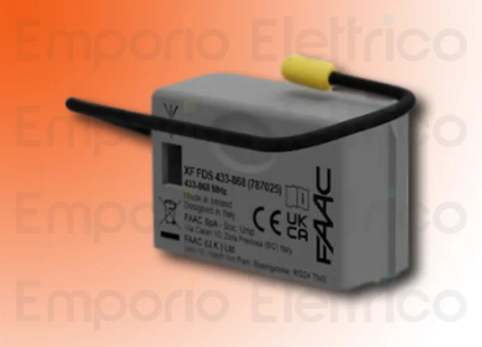 faac ricevente radio fds 433 - 868 MHz xf lc fds 787860 (ex 787025)