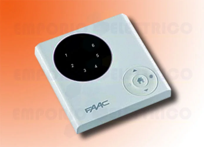 faac trasmittente murale 6 canali 433 mhz t-mode tm xt6m 132121