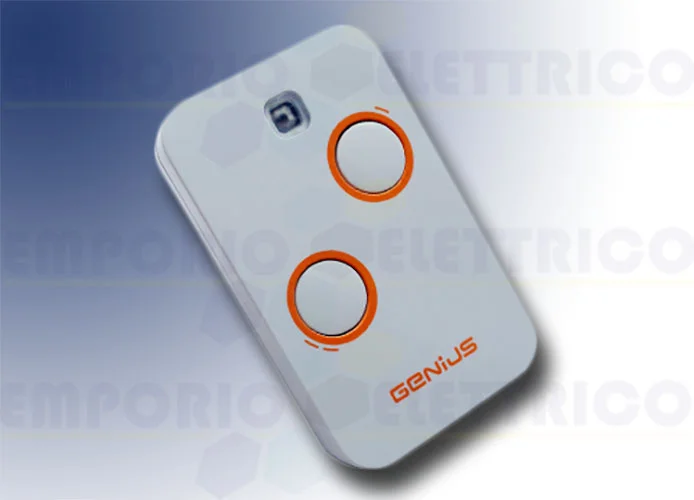 genius telecomando 2 canali 433mhz jlc kilo tx2 6100330 (new code 787036)