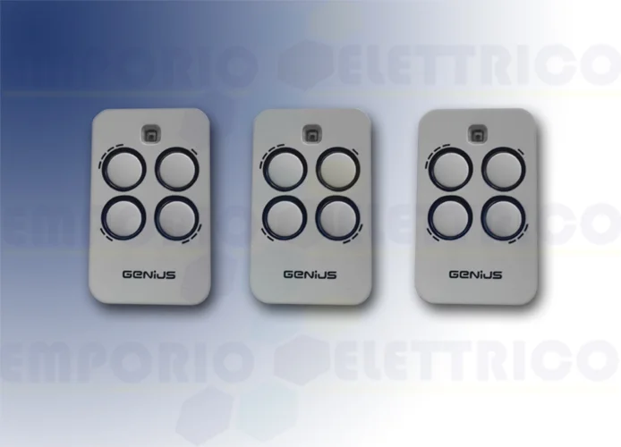 genius 3 telecomandi 4 canali 868mhz jlc kilo tx4 6100333 (new 787035)