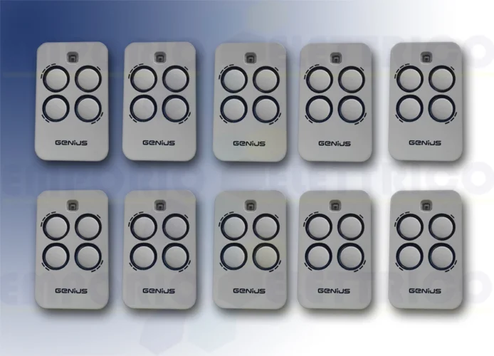 genius 10 telecomandi 4 canali 868mhz jlc kilo tx4 6100333 (new 787035)