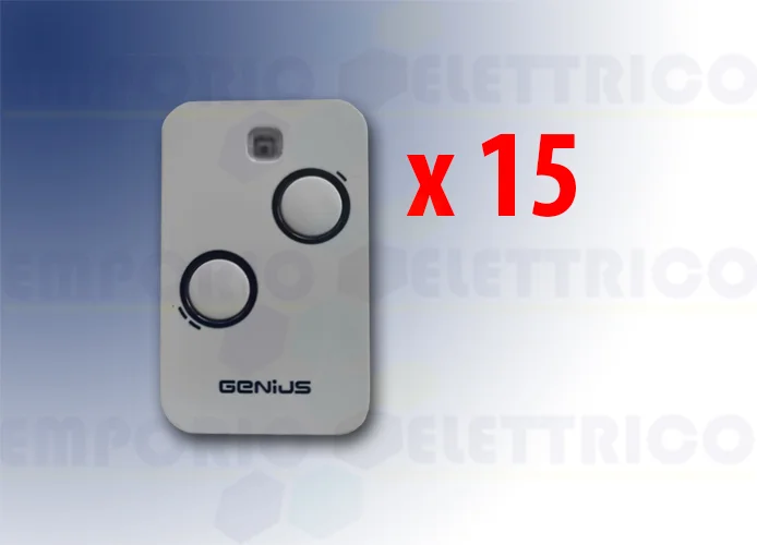 genius 15 telecomandi 2 canali 868mhz jlc kilo tx2 6100332 (new 787034)