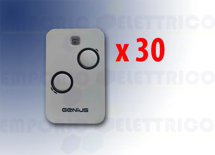 genius 30 telecomandi 2 canali 868mhz jlc kilo tx2 6100332 (new 787034)