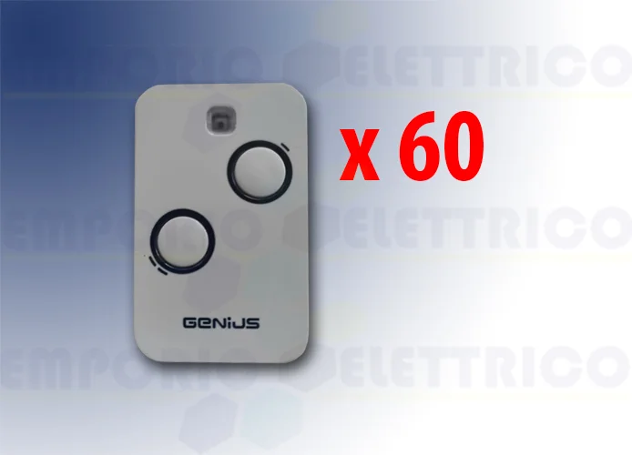 genius 60 telecomandi 2 canali 868mhz jlc kilo tx2 6100332 (new 787034)