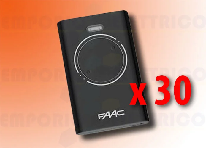 faac 30 telecomandi 2 canali xt2 433 slh lr 7870071 (new code 787032)