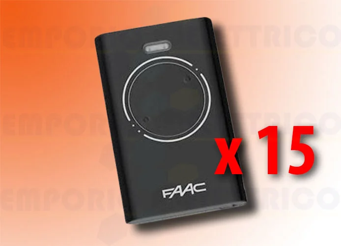 faac 15 telecomandi 2 canali xt2 868 slh lr 7870091 (new code 787030)