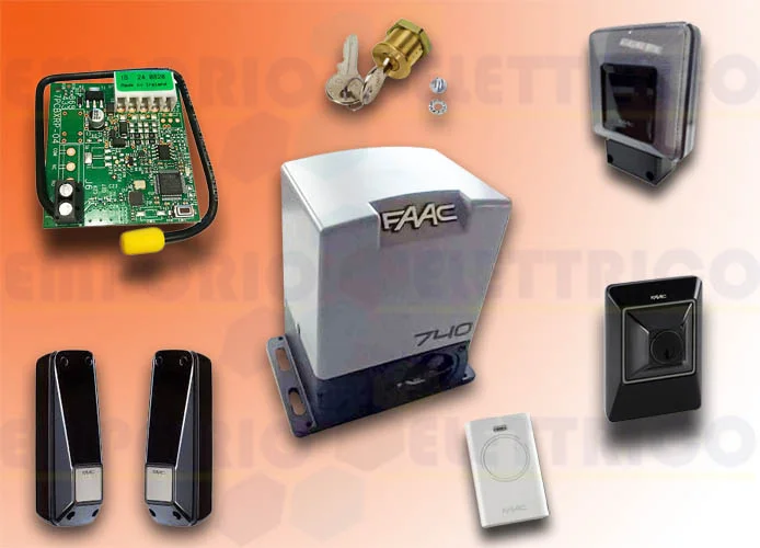 faac kit automazione 740 e 230v delta2 kit safe 1056303445fr