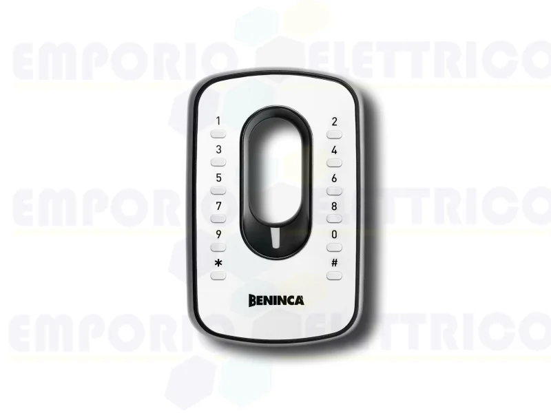 beninca tastiera digitale alluminio wireless triplice codifica ip54 iri.kpad&nbsp;9760033