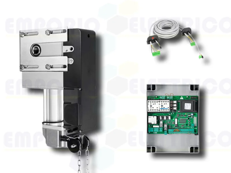 beninca kit automazione per porte garage e indutriali 230v kvn.m20 esw 9592622