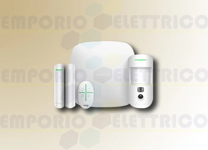 ajax starterkit cam hdr wireless bianco 156253 (ex code 38172)