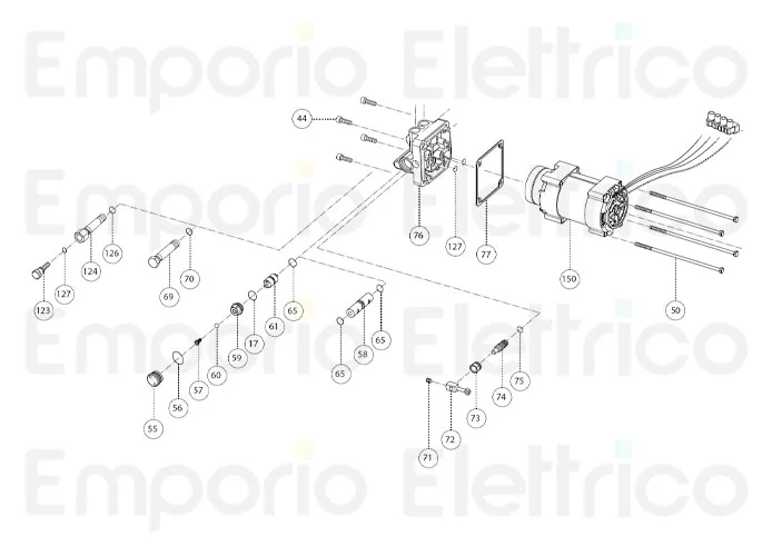 fadini ricambio guarnizione or 106 4pz per combi 740 740127 4