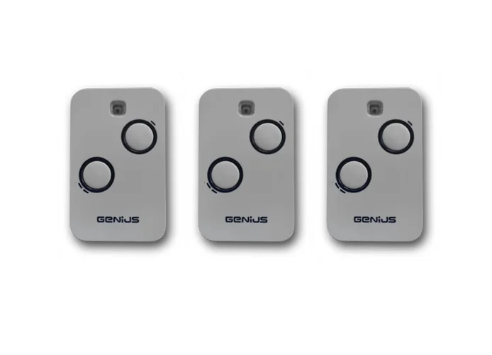 genius 3 telecomandi 2 canali 868mhz jlc kilo tx2 6100332 (new 787034)