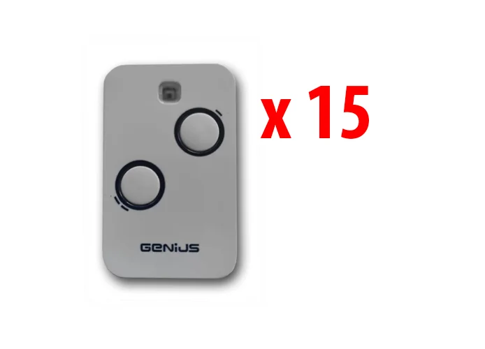 genius 15 telecomandi 2 canali 868mhz jlc kilo tx2 6100332 (new 787034)