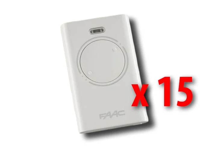 faac 15 telecomandi 2 canali xt2 868 slh lr 787009 (new code 787030)