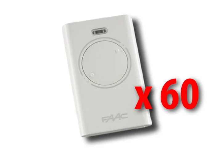 faac 60 telecomandi 2 canali xt2 868 slh lr 787009 (new code 787030)