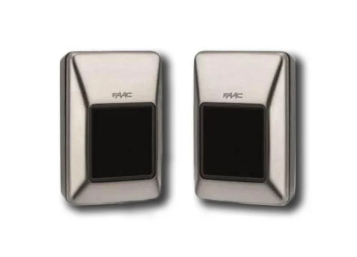 faac coppia di fotocellule bus xp30b xp30 b inox 7851061 (new code 785122)