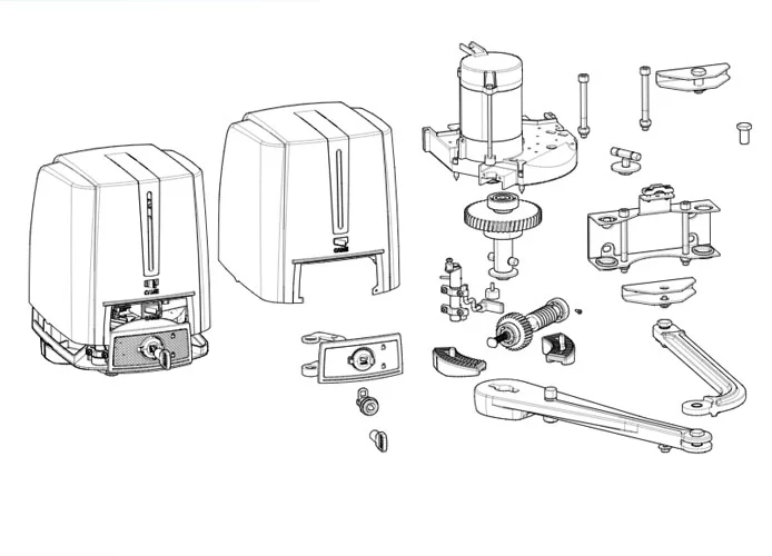 came pagina ricambi per motore 001fa4024 fa4024
