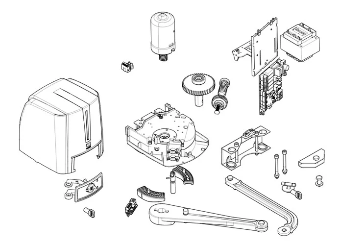 came pagina ricambi per motore 001fa7024cb fa7024cb