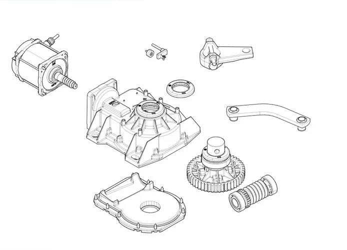 came pagina ricambi per motore 001frog-a24e frog-a24e