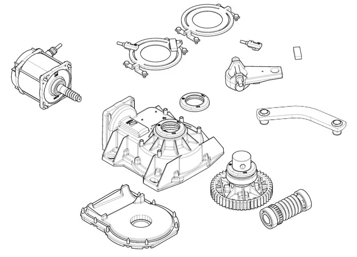 came pagina ricambi per motore 001frog-a24 frog-a24