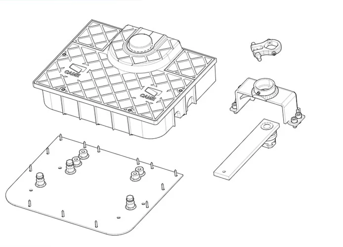 came pagina ricambi per cassa di fondazione 001frog-jc frog-jc