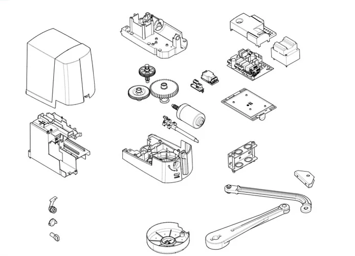came pagina ricambi per motore ftx20dlc 801mb-0110