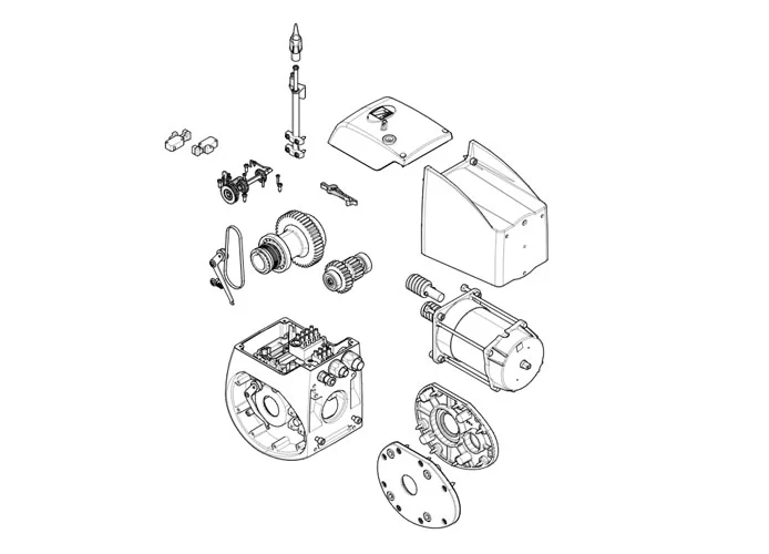 came pagina ricambi per motore 001c-bxt c-bxt 