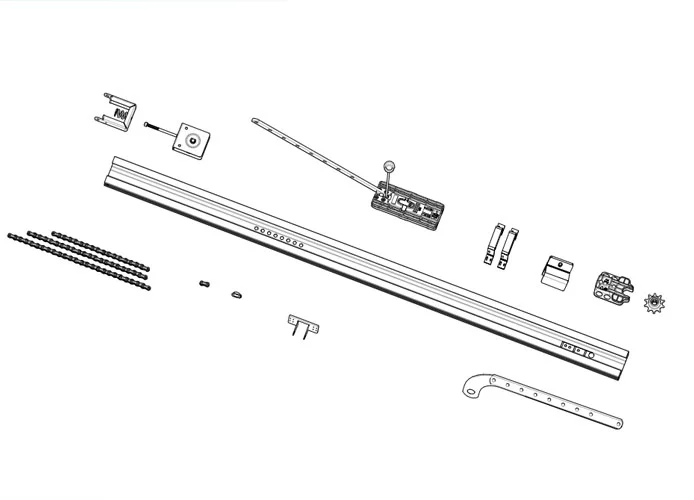 came pagina ricambi per guida a catena 001v06002 v06002