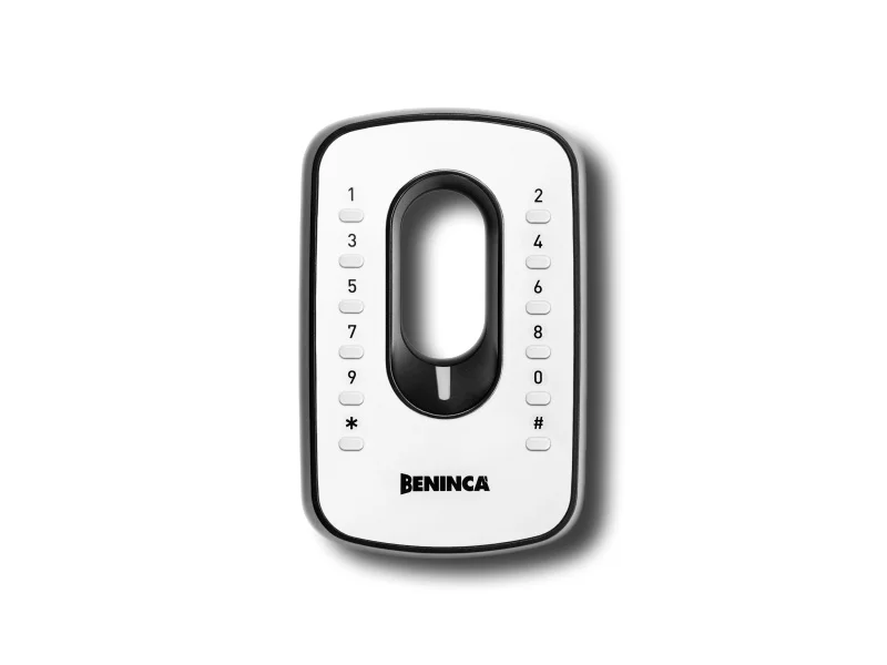 beninca tastiera digitale in alluminio cablata ip54 iri.kpad-c&nbsp;9760032