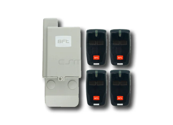 bft kit ricevente e 4 telecomandi radio 4 mitto kit p111772 2611368