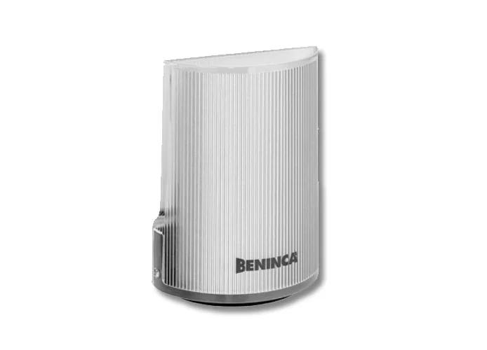 beninca lampeggiante bianco con antenna integrata 953402665 star (ex lampy)