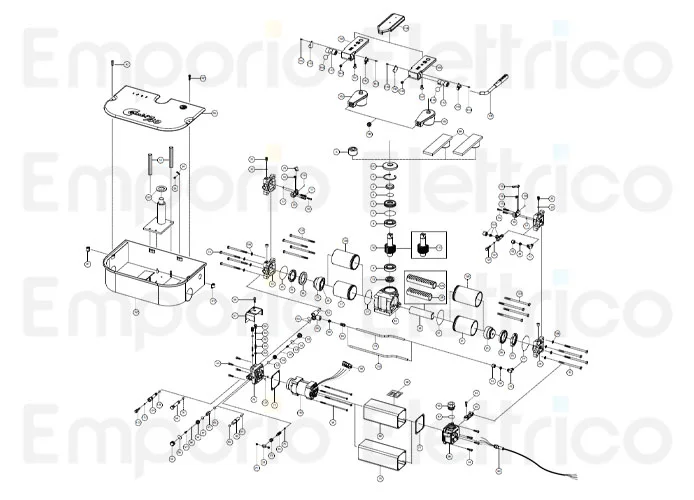 fadini ricambio rivetto di fermo 2pz per combi 740 740142 2