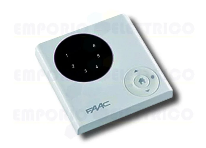 faac trasmittente murale 6 canali 433 mhz t-mode tm xt6m 132121