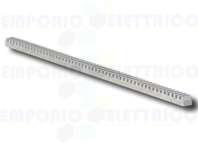 faac cremagliera acciaio m6 modulo 6 zincata 30x30 - 1 metro - 719328