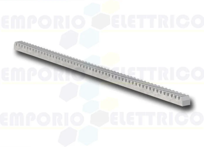 came cremagliera acciaio m6 modulo 6 zincata 30x30 - 1 metro - 009cgz6 cgz6