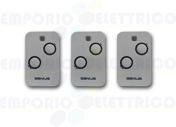 genius 3 telecomandi 2 canali 868mhz jlc kilo tx2 6100332 (new 787034)
