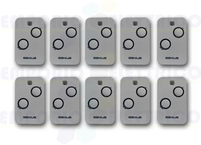 genius 10 telecomandi 2 canali 868mhz jlc kilo tx2 6100332 (new 787034)
