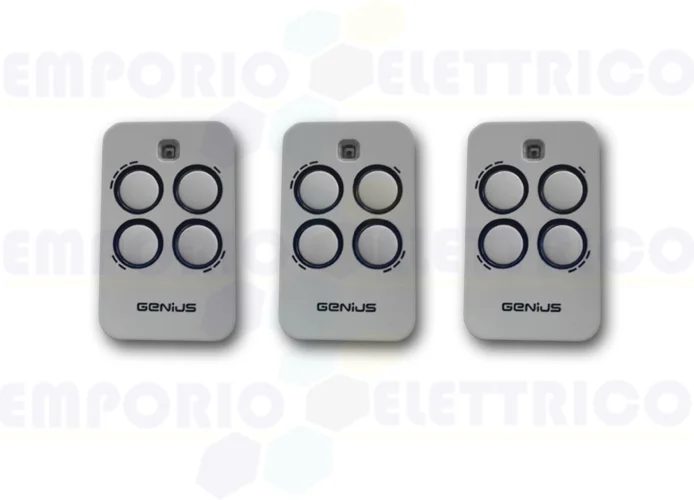 genius 3 telecomandi 4 canali 868mhz jlc kilo tx4 6100333 (new 787035)