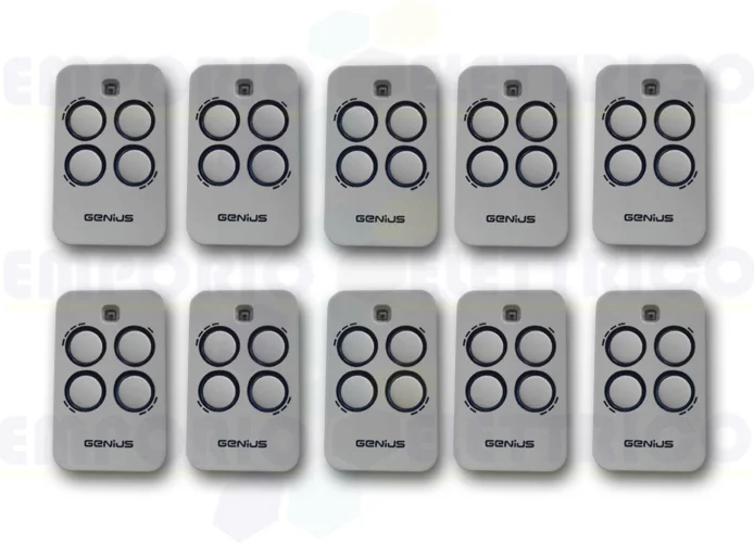 genius 10 telecomandi 4 canali 868mhz jlc kilo tx4 6100333 (new 787035)