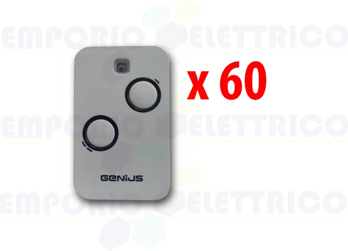 genius 60 telecomandi 2 canali 868mhz jlc kilo tx2 6100332 (new 787034)