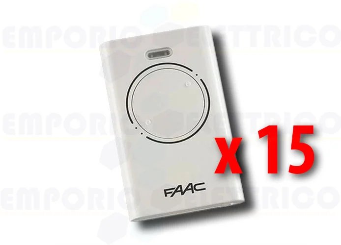 faac 15 telecomandi 2 canali xt2 433 slh lr 787007 15 (new code 787032)