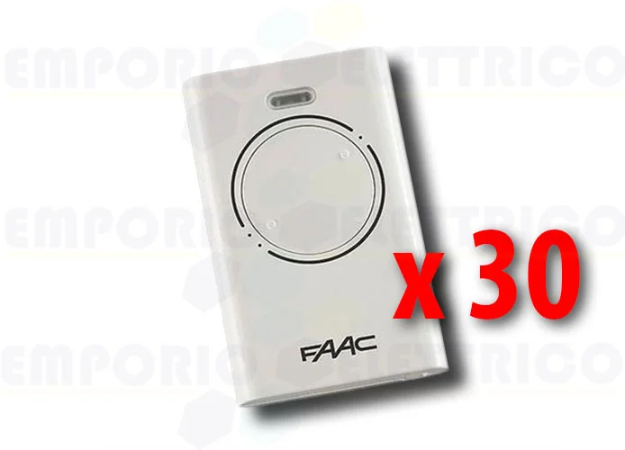 faac 30 telecomandi 2 canali xt2 433 slh lr 787007 (new code 787032)