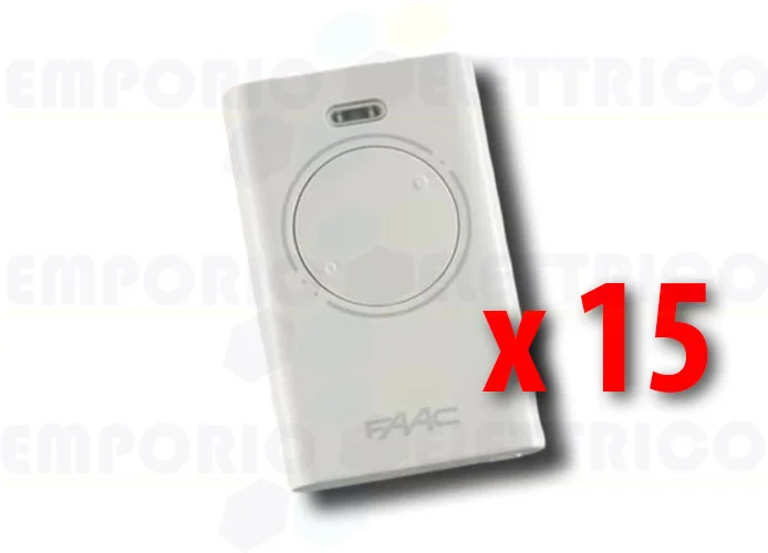 faac 15 telecomandi 2 canali xt2 868 slh lr 787009 (new code 787030)