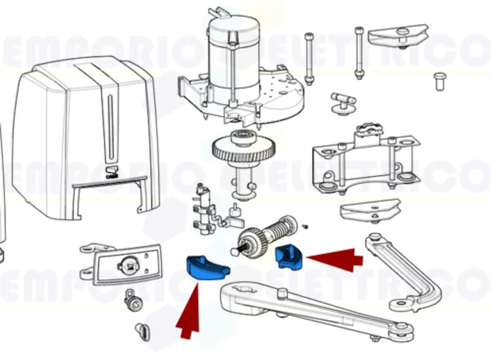 came ricambio fermi meccanici fast40 119rid378
