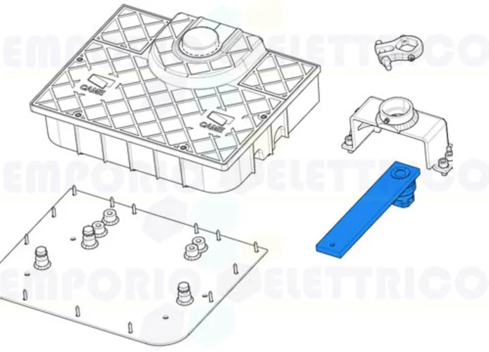 came ricambio staffa fissaggio al cancello frog-jc 119ria075