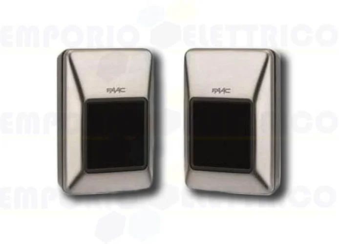faac coppia di fotocellule bus xp30b xp30 b inox 7851061 (new code 785122)