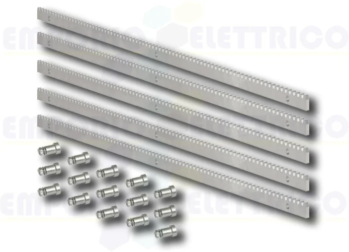 bft cremagliera acciaio modulo 4 zincata 30x12 - 5 metri - cvz d571053 5 9011069