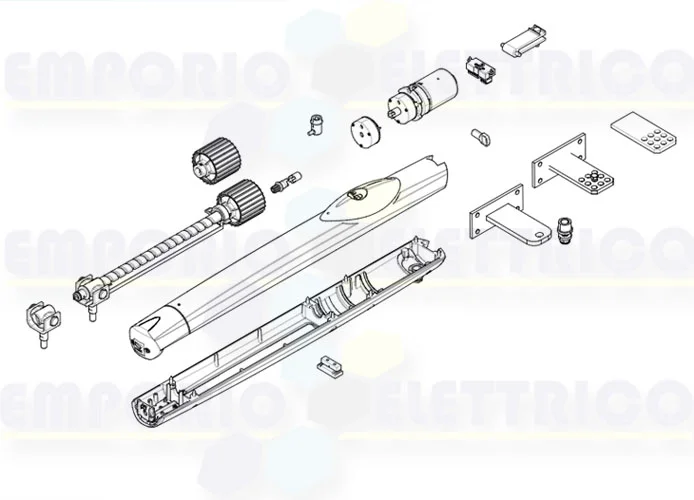 came pagina ricambi per motore 001a1824 a1824