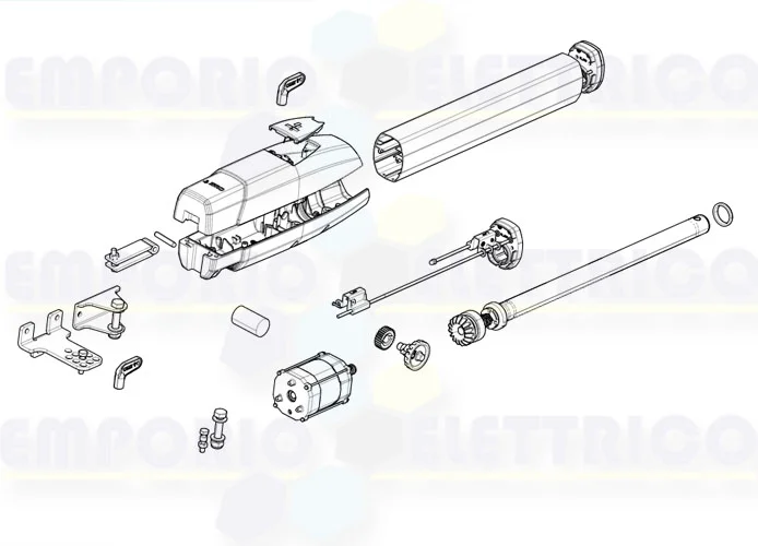 came pagina ricambi per motore ats30ags 801mp-0050