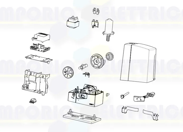 came pagina ricambi per motore bxv04agf bxv04alf 801ms-0160